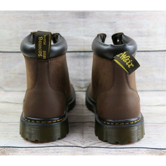 Dr Martens Air Wair Cartor Dark Brown Mens Boot 12 - Picture 6 of 12